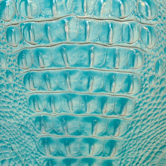 Brahmin Jody Crossbody Tropical Blue GUC - Picture 6 of 11